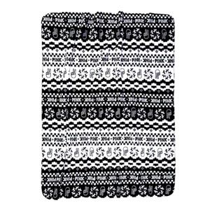 PINK VS Fair Isle Plush Fleece Blanket